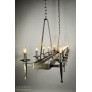 IQ4456 SPANISH DELGADO RECTANGULAR CHANDELIER