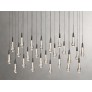 IQ4474 SOLITAIRE LINEAR CHANDELIER