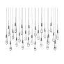 IQ4474 SOLITAIRE LINEAR CHANDELIER