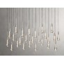 IQ4474 SOLITAIRE LINEAR CHANDELIER