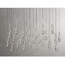 IQ4474 SOLITAIRE LINEAR CHANDELIER