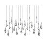 IQ4474 SOLITAIRE LINEAR CHANDELIER