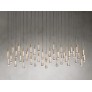 IQ4474 SOLITAIRE LINEAR CHANDELIER