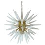 IQ4479 EXCEPTIONAL MURANO OPALINO GLASS SPUTNIK CHANDELIER 
