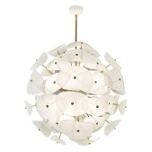 IQ4482 MURANO MID-CENTURY MODERN “LENTI” SPUTNIK CHANDELIER