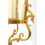 IQ4483 FRENCH LOUIS XVI STYLE GILT BRONZE HANGING LANTERN