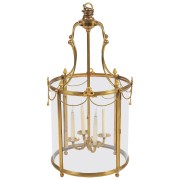 IQ4485 REGENCY STYLE BRASS HALL LANTERN