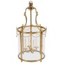 IQ4485 REGENCY STYLE BRASS HALL LANTERN