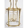 IQ4485 REGENCY STYLE BRASS HALL LANTERN