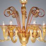 IQ4521 YELLOW TODARO CHANDELIER