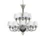 WM2722 21st CENTURY ARTISTIC CHANDELIER GREEN MURANO