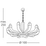 PS6039 RIVIERA CHANDELIER