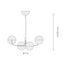PS6045 ELISABETH CHANDELIER