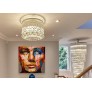 WM142 DROPLETS CHANDELIER IV