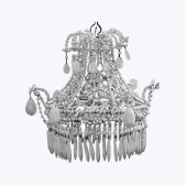 PS1709 CERAMIC CHANDELIER