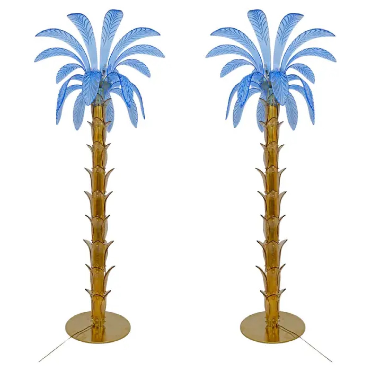 PS1844 PALM TREE LAMP PAIR PS1844 PALM TREE LAMP PAIR