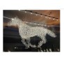 PS9001 CUSTOM HORSE CRYSTAL SCULPTURE