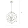 PS9017 EZO 7 GEOMETRIC CHANDELIER