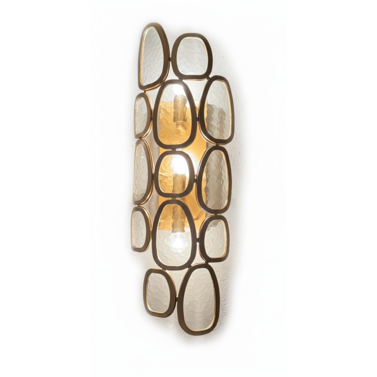 PS9038 GOLDEN PEBBLE WALL LAMP PS9038 GOLDEN PEBBLE WALL LAMP