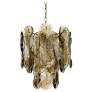 PS1508 SMOKED GLASS CITRUS CHANDELIER