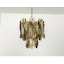 PS1508 SMOKED GLASS CITRUS CHANDELIER