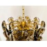 PS1508 SMOKED GLASS CITRUS CHANDELIER