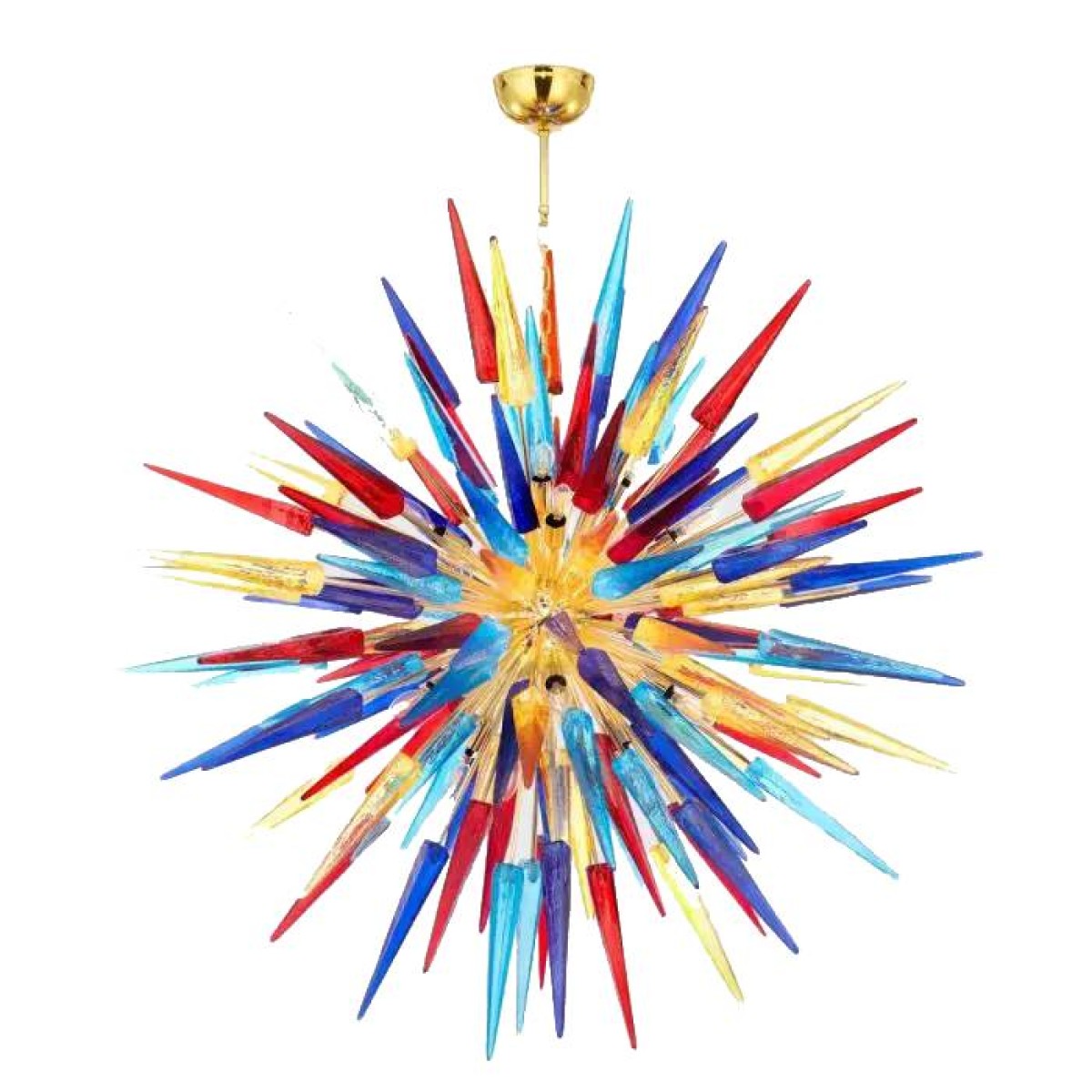 PS1519 CONTEMPORARY CHANDELIER STARBURST MULTICOLOR PS1519 CONTEMPORARY CHANDELIER STARBURST MULTICOLOR