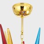 PS1519 CONTEMPORARY CHANDELIER STARBURST MULTICOLOR