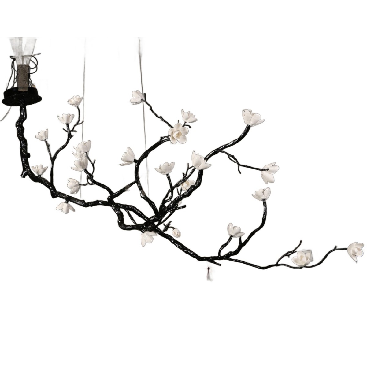 PS1533 GLASS BRANCH CHANDELIER PS1533 GLASS BRANCH CHANDELIER