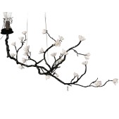 PS1533 GLASS BRANCH CHANDELIER