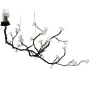 PS1533 GLASS BRANCH CHANDELIER