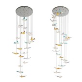 PS1543 BIRDS CHANDELIER