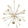 PS1560 ITALIAN DESIGN SPUTNIK BRASS CHANDELIER