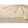 PS1560 ITALIAN DESIGN SPUTNIK BRASS CHANDELIER