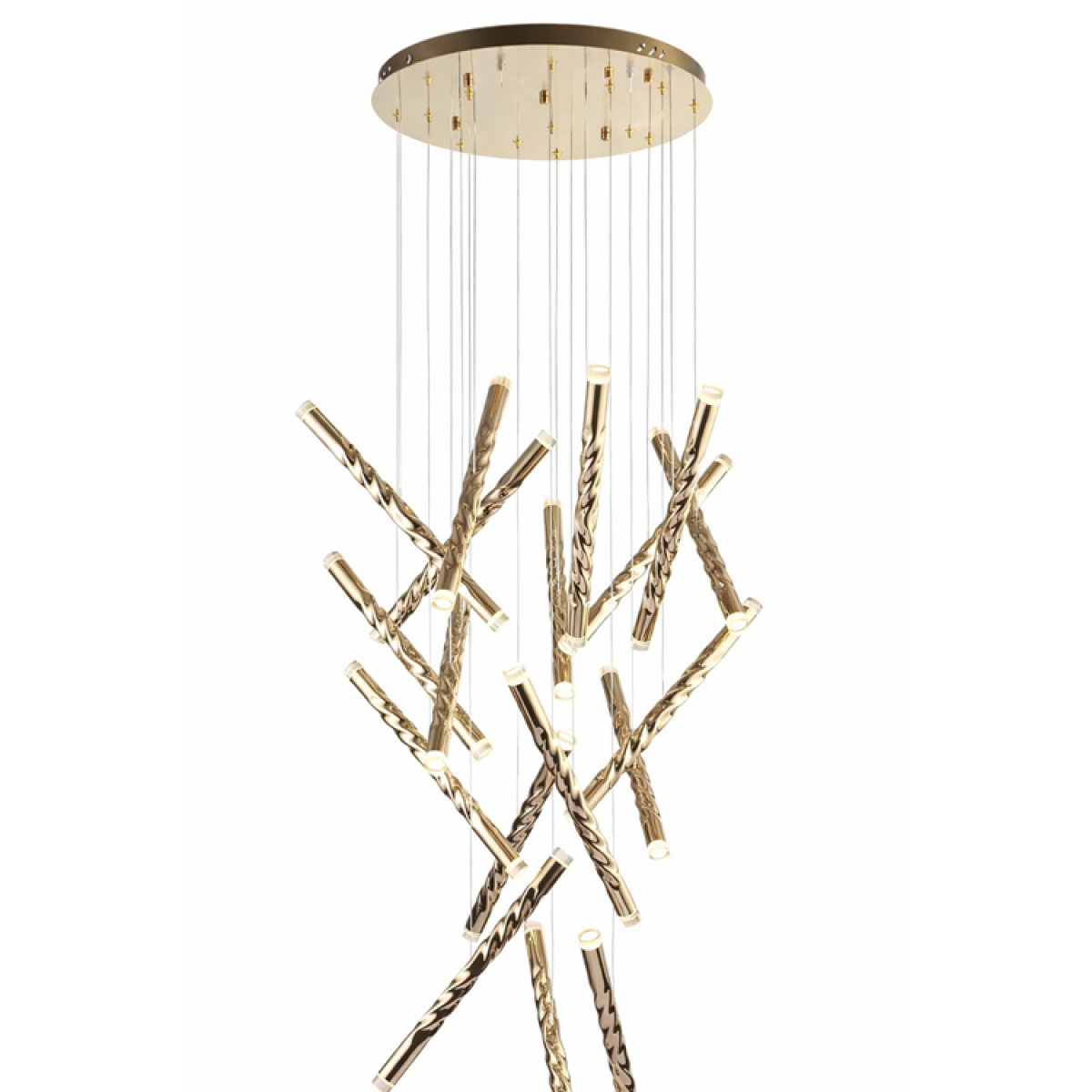 PS1629 ORIA GOLD CHANDELIER PS1629 ORIA GOLD CHANDELIER