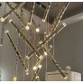 PS1629 ORIA GOLD CHANDELIER