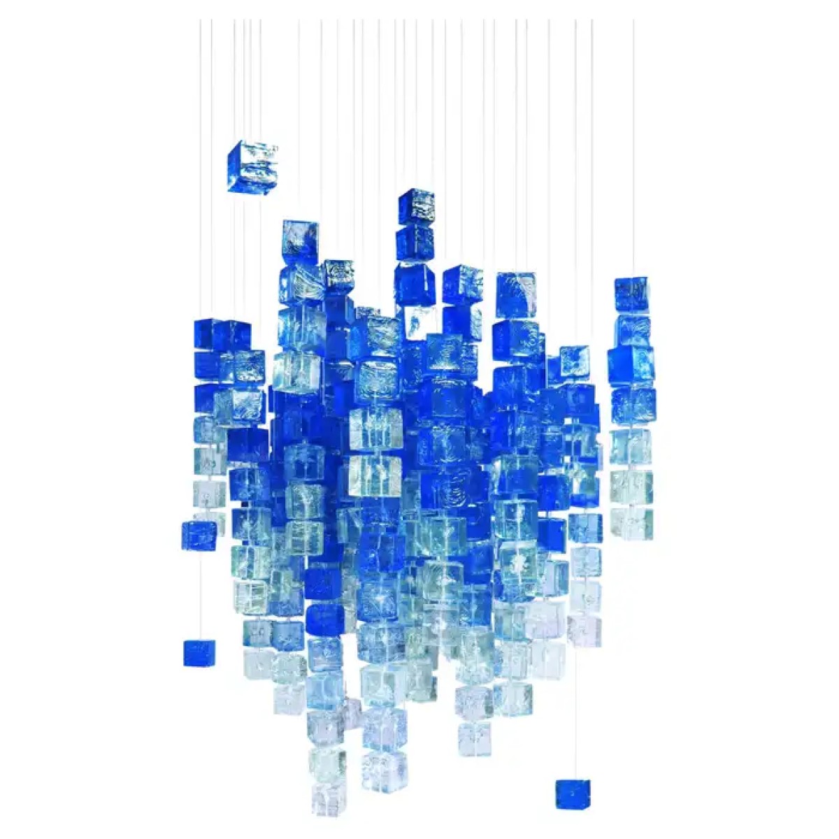 PS1693 SHAKE CHANDELIER BLUE PS1693 SHAKE CHANDELIER BLUE