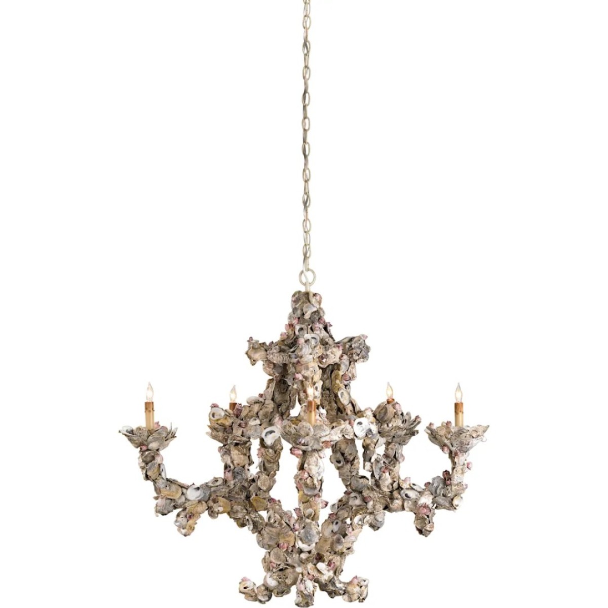 PS1715 OYSTER SHELL CHANDELIER LARGE PS1715 OYSTER SHELL CHANDELIER LARGE