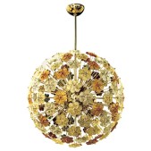 PS1720 MURANO GLASS ROUND CHANDELIER