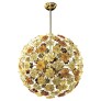 PS1720 MURANO GLASS ROUND CHANDELIER