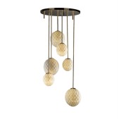 PS1826 MIAMI VERTICAL CHANDELIER