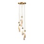 PS1835 ALABASTER TUBES CHANDELIER