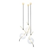 PS1837 NUVOLA THREE LIGHT CHANDELIER