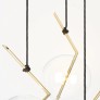 PS1837 NUVOLA THREE LIGHT CHANDELIER
