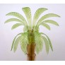 PS1845 AMBER GREEN PALM TREE