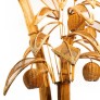 PS1850 RATTAN COCONUT FLOOR LAMP