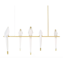 QZ8113 PERCH BIRD CHANDELIER