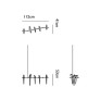 QZ8113 PERCH BIRD CHANDELIER