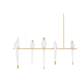 QZ8113 PERCH BIRD CHANDELIER