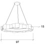 KA1924 ESTEREL CHANDELIER